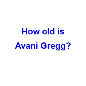 Avani Gregg